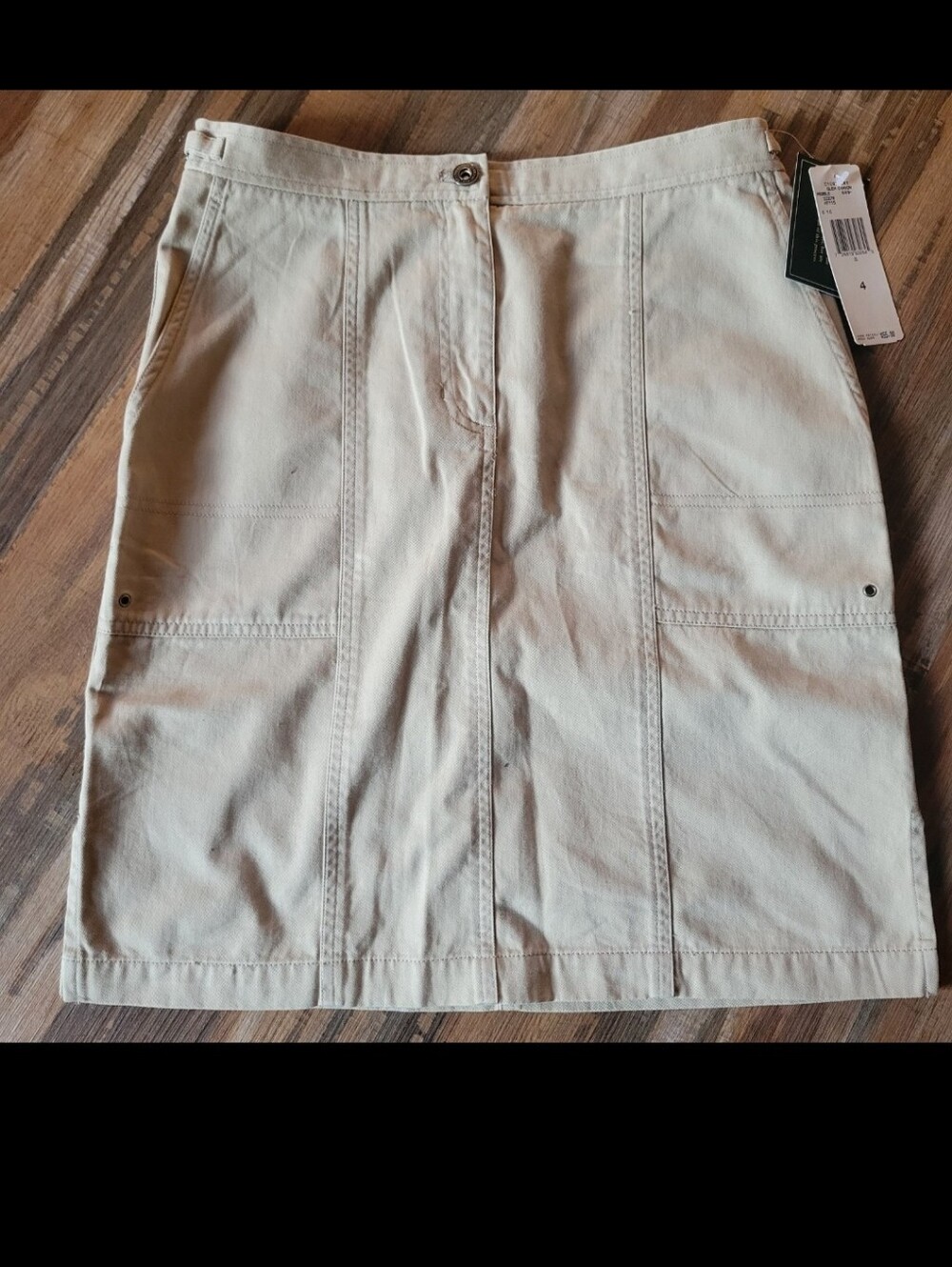 NWT Ralph Lauren Tan Skirt Sz 4.  #15